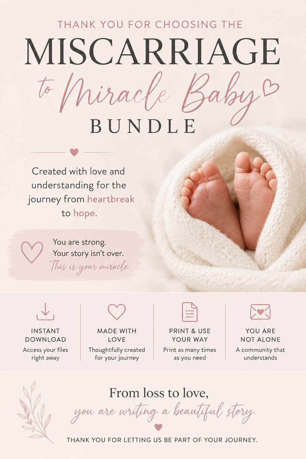 Miscarriage To Miracle Baby Coaching cover